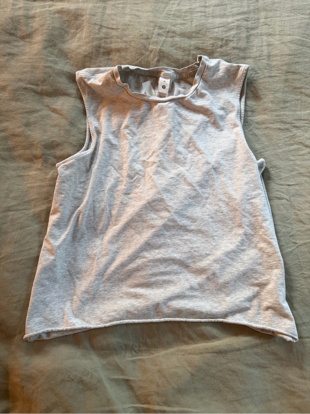 Lululemon cropped organic cotton Tank Top